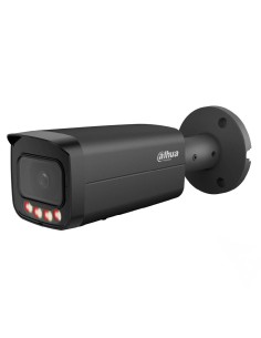 Dahua IPC-HFW21249T-S-IL-0280B-B Tubular IP 12M H265 WDR Dual Lighting LED30M / IR30M 2.8mm IP67 Poe Mic Ai Black Color