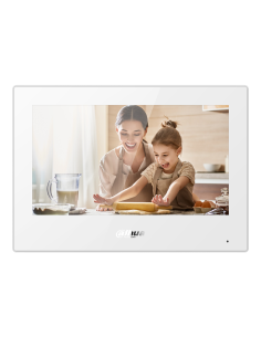 Dahua Vth5321GW-W Interior Android Monitor 7 "Superfície Para Video Player IP WiFi Poe SD 8E / 1S Alarme Branco