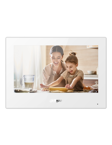 Comprar DAHUA VTH5321GW-W Monitor Android Interior 7" de Superficie para Videoportero IP WiFi Pantalla Táctil PoE SD 8E/1S Alarm