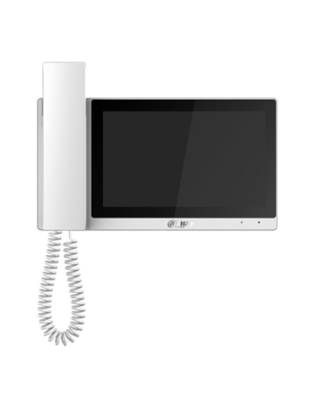 Comprar DAHUA VTH5421EW-H Monitor Interior 7" de Superficie para Videoportero IP Pantalla Táctil PoE SD 6E 1S Alarma Blanco VTH5
