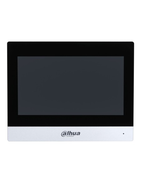 Dahua Vth8622kms-W Monitor Interior 7 "Superfície Para Vídeo de 2 Fios IP Player SD 6E 1S WiFi Touch Screen