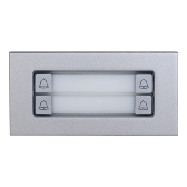 Comprar DAHUA VTO4202F-MDB4 Estación Exterior Modular para Videoportero IP con 4 Botones para Series VTO4202F-X VTO4202F-MDB4