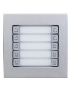 Comprar DAHUA VTO4202F-MDB10 Estación Exterior Modular para Videoportero IP con 10 Botones para Series VTO4202F-X VTO4202F-MDB10