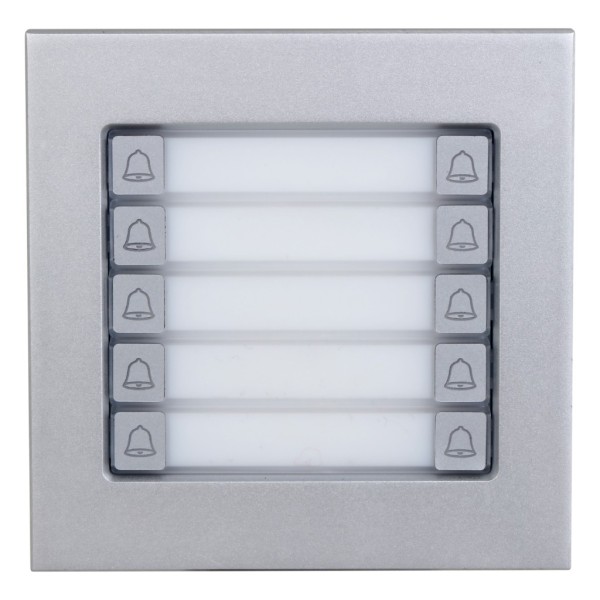 Comprar DAHUA VTO4202F-MDB10 Estación Exterior Modular para Videoportero IP con 10 Botones para Series VTO4202F-X VTO4202F-MDB10