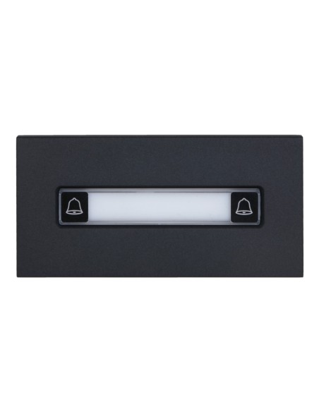 Comprar DAHUA VTO4202FB-MDB2 Estación Exterior Modular para Videoportero IP con 2 Botones para Series VTO4202F-X. Color Negro VT
