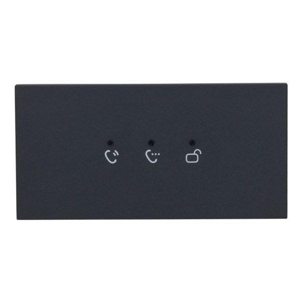 Comprar DAHUA VTO4202FB-ML Estación Exterior Modular para Videoportero IP con Indicador para Series VTO4202FB-X. Color Negro VTO