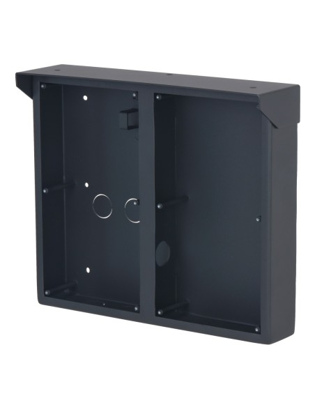 Comprar DAHUA VTM28R4 Cubierta para la lluvia montada en superficie para dos VTO4202FB de 2 módulos. AL 5052. Color Negro VTM28R