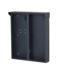 Dahua VTM29R6 Cobertura para a chuva montada para dois VTO4202FB de 3 módulos. A 5052. cor preta