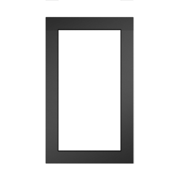 Dahua VTM25P2 Formação exterior para 2 módulos de operação de porta de vídeo dahua da série Vto4xxxfb. Preto