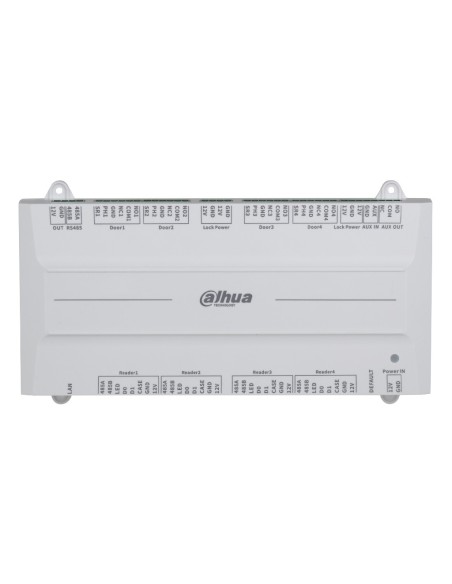 Dahua ASC4204B-S controlador 4 portas / 1 endereço para DIN Rail Wiegand RS-485