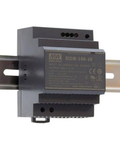 Média Bem HDR-100-12N Source Comutou comida para DIN 90W 12VDC 7.5A Rail