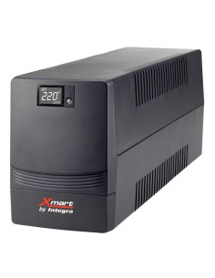 XMART por Integra Sai-Supra-1603 SAI 1600VA interactivo monofásico com tela LCD 230V 2xschuko + 1xiec USB RJ11 / RJ45