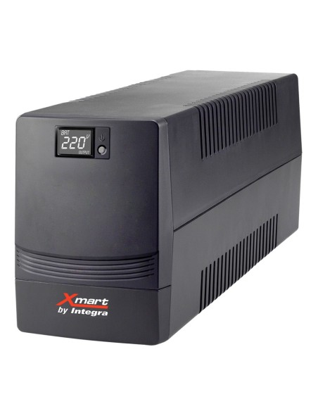 XMART por Integra Sai-Supra-2103 UPS interactivo monofásico 2100VA com tela LCD 230V 2xschuko + 1xiec USB RJ11 / RJ45