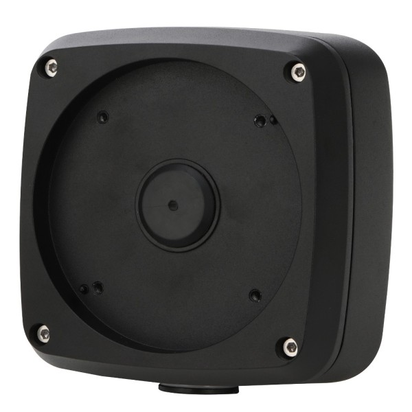 Comprar DAHUA PFA124-B Caja conexiones impermeable cuadrada con anclaje circular en 4 puntos para IPC-MFW5241T2-E3-ASE-B. Color 