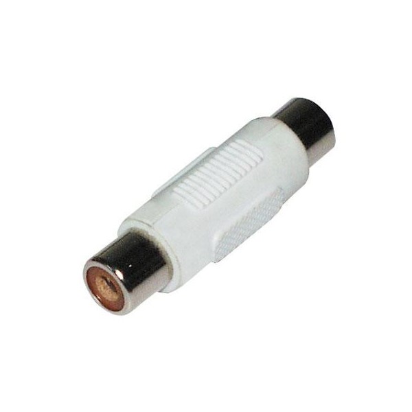 Drutp Conector de Aprimas RCA Feminino para RCA feminino 1 unidade