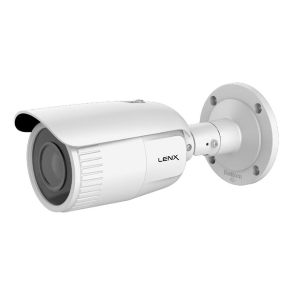 Lenx LX-IP-B2IRVFZ IP Tubular H265 2MP DWRDR 3DNR IR30M 2.8-12mm Vf ip67 sd