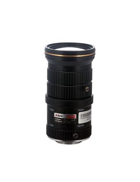 Dahua PFL0550-E6D Lente Varifocal MP 6MPIX 1 / 2.7 "CS AI IR F1.6 5 ~ 50mm