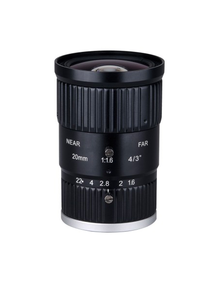Dahua PFL20-J10M Lente fixa MP 10m 4/3 "C Go F1.6 20mm