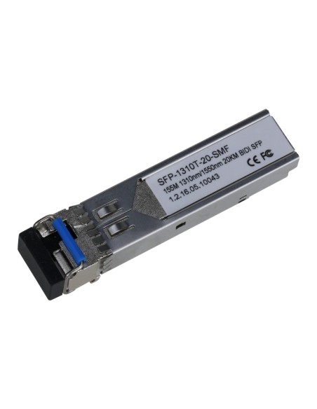 Dahua SFP-1310T-20-SFP SFP SFP SM LC 100Mbps 20km Envio 1310NM / RECEPÇÃO 1550NM. Transmissor