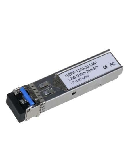 Comprar DAHUA GSFP-1310-20-SMF SFP Monomodo SM LC 1Gbps 20km envío 1310nm / recepción 1310nm. Doble fibra GSFP-1310-20-SMF