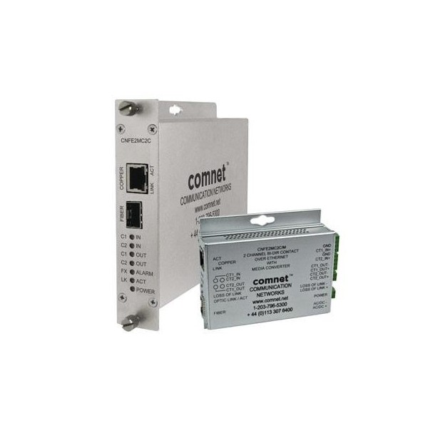 Comprar COMNET CNFE2MC2CM MEDIA CONVERTER, 100 MB/S , 2 Duplex Contacts, MINI, SFP REQUIRED CNFE2MC2CM