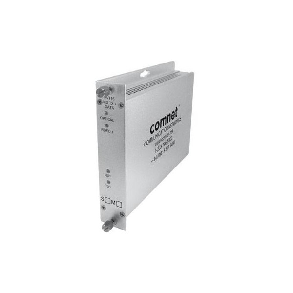 COMNET FVR15M2 COMNET. Receptor de vídeo de 1 canal e 1 canal de dados unidirecionais. Fibra multimodo