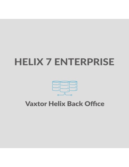 Vaxtor Helix-H7-Otel Helix 7 Enterprise - Back Office Database Software - mais de 50 câmeras. Câmara