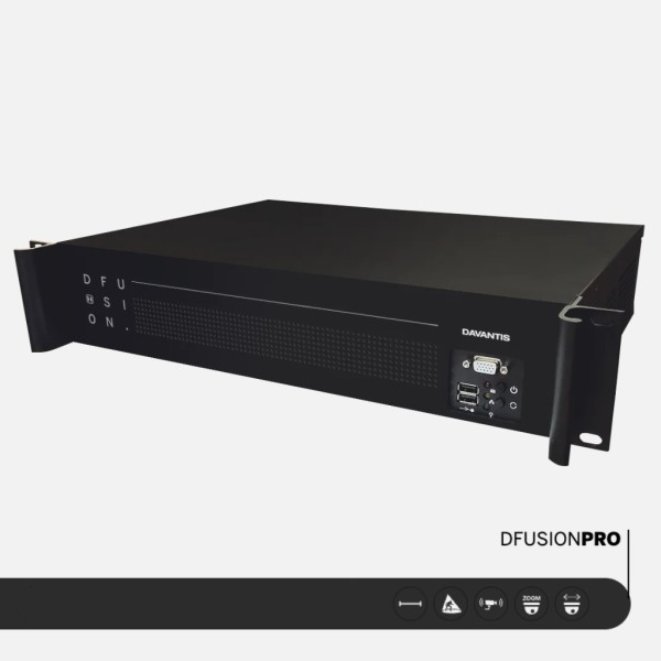 Davantis DFPRO03 DFusionPro · Servidor de análise IP de 3 canais