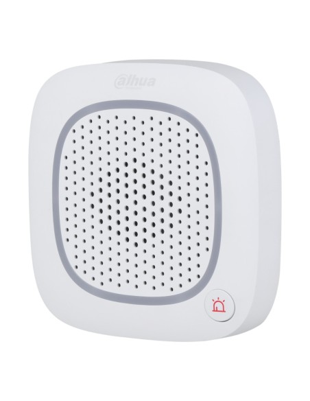 Comprar DAHUA ARA14-W2(868) Sirena Vía radio 868MHz 100dB comunicación bidireccional + botón pánico. Grado2 ARA14-W2(868)