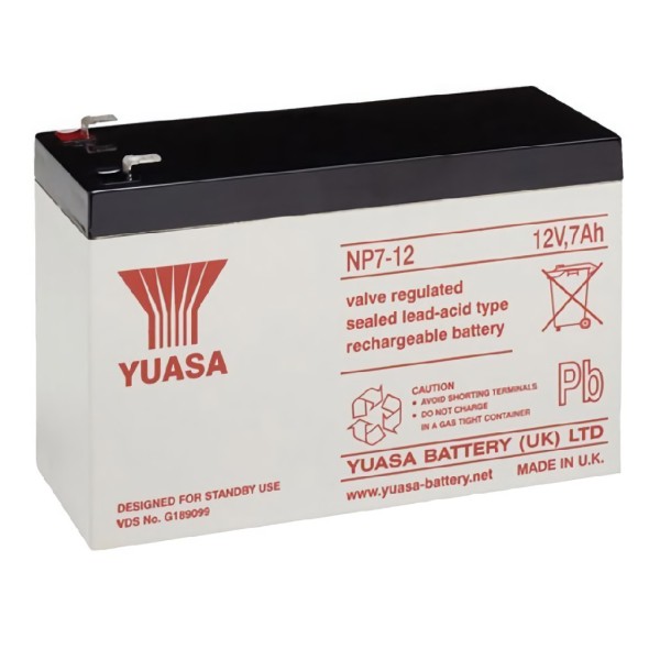 Comprar OEM NP7-12 Batería de 12V. Capacidad 7Ah. Conexión tipo Faston 4.8mm NP7-12