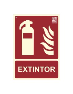 Extintor de sinal do impresso EX201N-A4 29.7x21cm