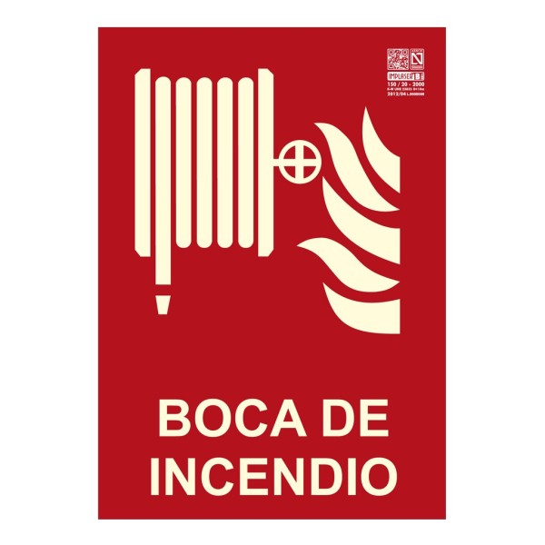 Comprar IMPLASER EX230N-A4 Señal boca de incendio s/marco 29,7x21cm EX230N-A4