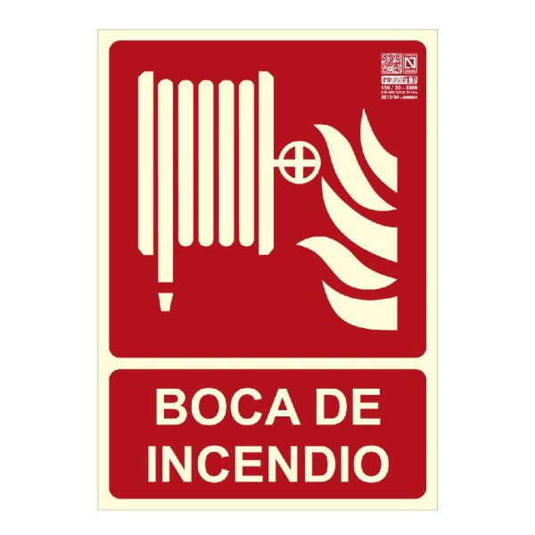 Comprar IMPLASER EX204N-A4 Señal boca de incendio 29,7x21cm EX204N-A4