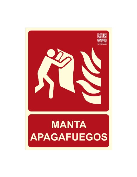 Comprar IMPLASER EX210N-A4 Señal manta apagafuegos 29,7x21cm EX210N-A4