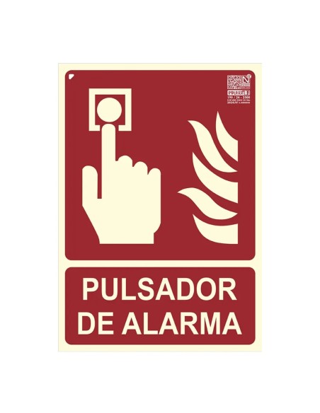 Comprar IMPLASER EX209N-A4 Señal pulsador de alarma 29,7x21cm EX209N-A4