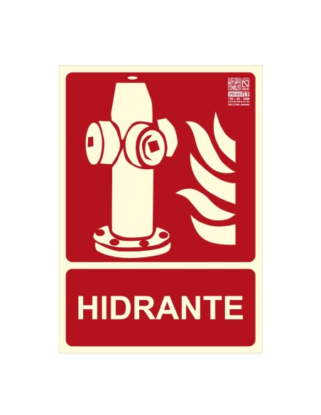 Comprar IMPLASER EX211N-A4 Señal hidrante 29,7x21cm EX211N-A4