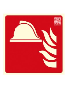 Comprar IMPLASER EX214N Señal material para equipos de emergencia 21x21cm EX214N