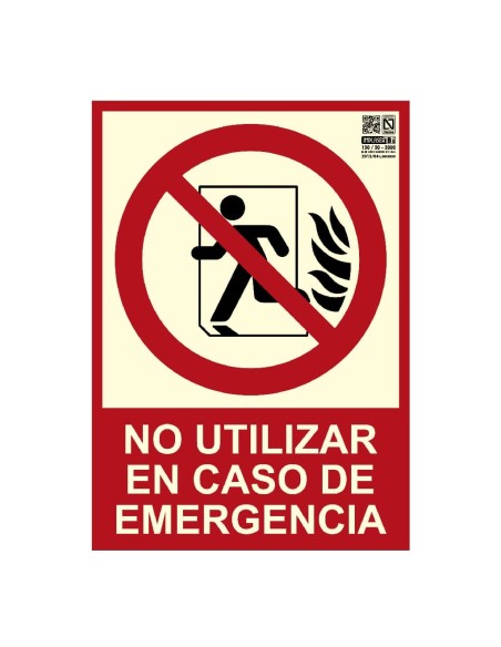 Comprar IMPLASER EX225N-A4 No utilizar en caso de emergencia 29,7x21cm EX225N-A4