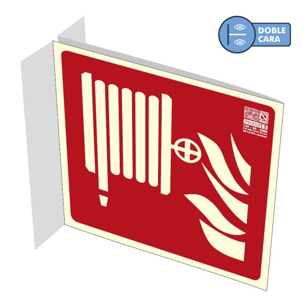 Comprar IMPLASER EX204BN Señal boca de incendio sobre banderola 21x21cm EX204BN