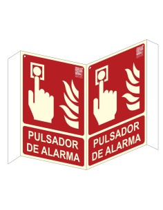 Comprar IMPLASER EX209PN-A4 Señal pulsador de alarma panorámica 29,7x21cm EX209PN-A4
