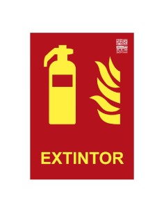 Implaser Ex229L-A4 Signal Extintor Classe em 29.7x21cm