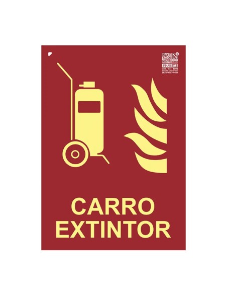 Comprar IMPLASER EX234L-A4 Señal carro extintor Clase A 29,7x21cm EX234L-A4