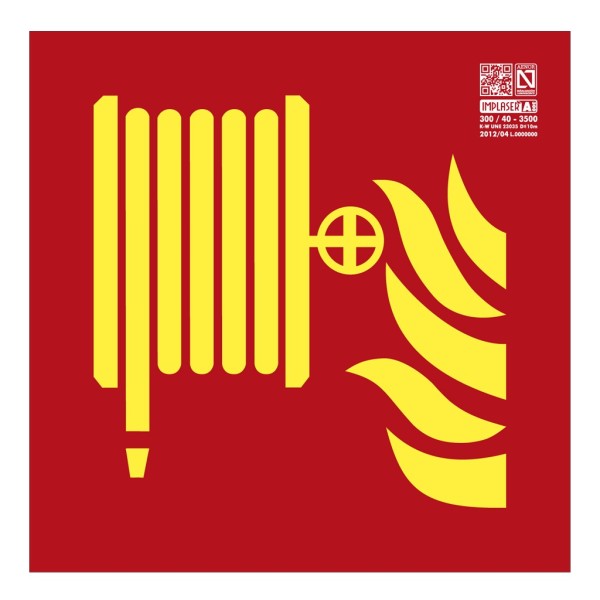 Comprar IMPLASER EX204L Señal boca de incendio Clase A 21x21cm EX204L