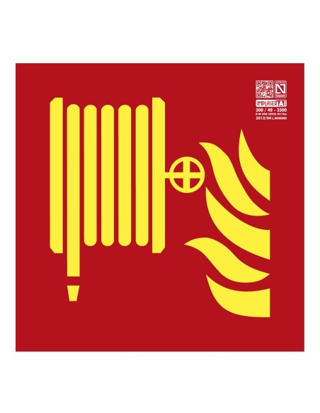 Aula de boca de fogo de sinal de implante EX204L-20M em 42x42cm. 20m