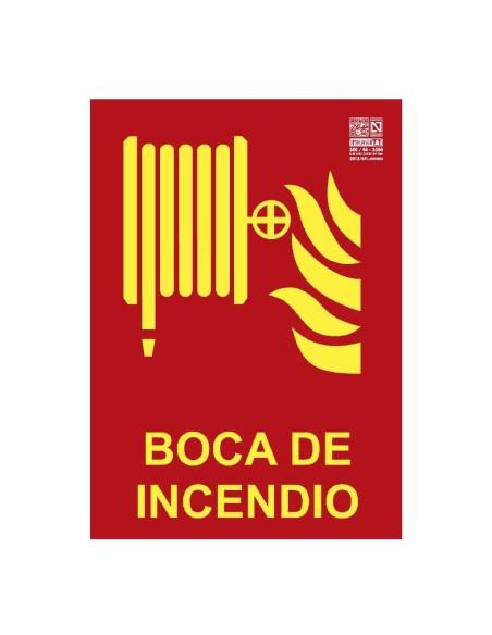 Comprar IMPLASER EX230L-A4 Señal boca de incendio Clase A 29,7x21cm EX230L-A4