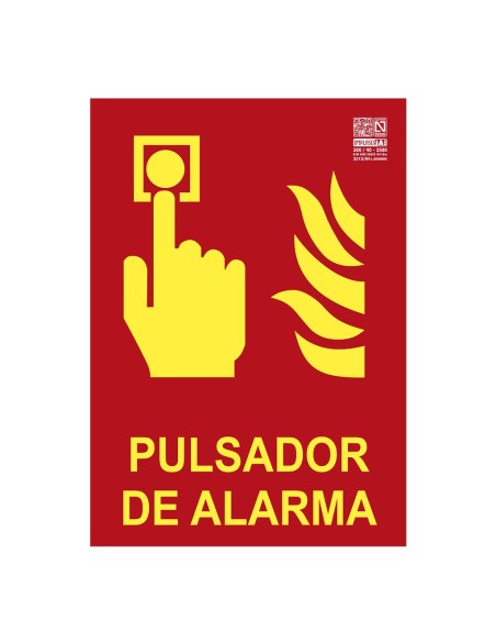 Comprar IMPLASER EX231L-A4 Señal pulsador de alarma Clase A 29,7x21cm EX231L-A4