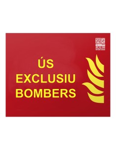 Impraser EX218L-CAT SENYAL ELPLE EXLUSIU Bomber em Català Class a 25x20cm