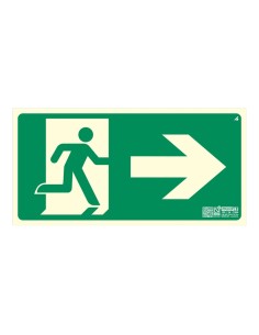 Impraser EV355N sinal de sinal de seta para a direita 32x16cm