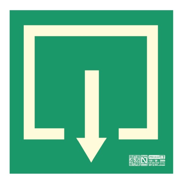 Implaser EV242N-20M Signal Penetograma. 44.7x44.7cm. 20m