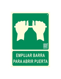 Comprar IMPLASER EV309N-A4 Señal salida de empujar para abrir 29,7x21cm EV309N-A4